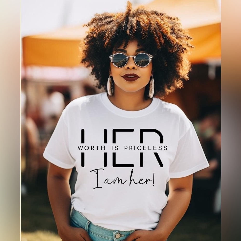 Her worth tee